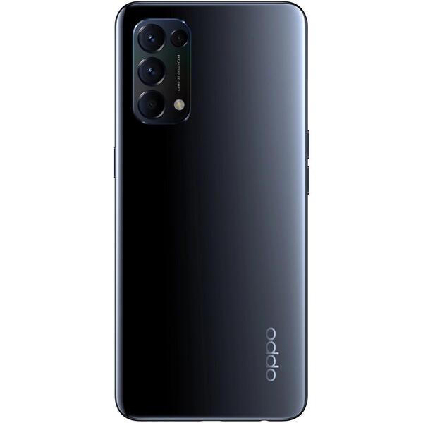 Telefon mobil Oppo Reno 5, 5G, 128 GB, 8 GB RAM, 6,43",  FHD+, Dual Sim, Negru