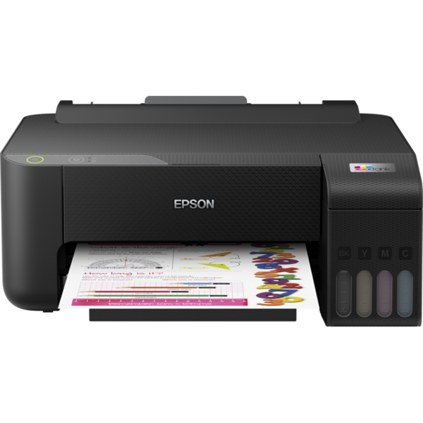 Imprimanta Epson L1210, Inkjet, A4, CISS, 10ppm, Duplex manual, USB, Negru