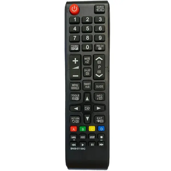 Telecomanda originala Samsung Smart TV, BN59-01199G, 44 butoane, infrarosu, neagra