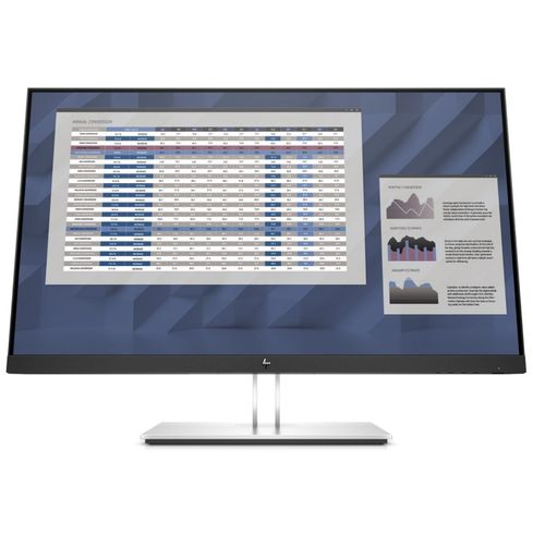 Monitor IPS LED HP E27 G4, Full HD 1920 x 1080, VGA, HDMI, DisplayPort Negru/Argintiu