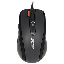 Kit A4Tech X-7120 - Mouse Optic X-710BK, USB, Black + Mouse Pad X7-200MP, Black