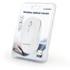 Mouse Wireless Gembird MUSW-4B-01-W, 1600 DPI (Alb)