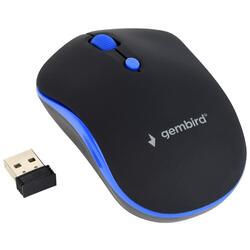 Mouse Optic MUSW-4B-03-B, USB Wireless, Black-Blue