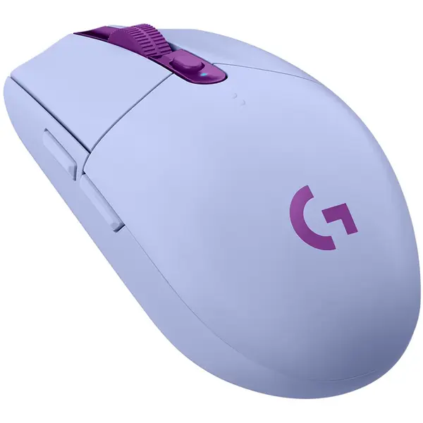 Mouse gaming wireless Logitech G305 LightSpeed Hero 12K DPI, Lilac