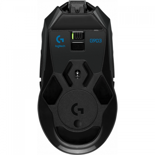 Mouse gaming wireless Logitech G903 LightSpeed Hero 16K DPI, Negru