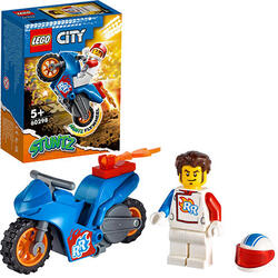 LEGO City 60298 Stuntz - Motocicleta de cascadorie racheta, 14 piese