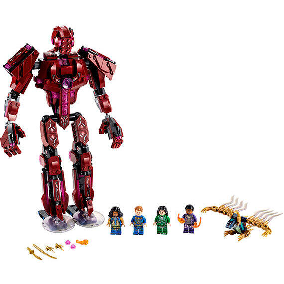 LEGO® LEGO Super Heroes – Eternii in umbra lui Arishem 76155, 493 piese