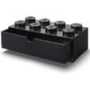 LEGO® Sertar de birou LEGO 2x4 negru