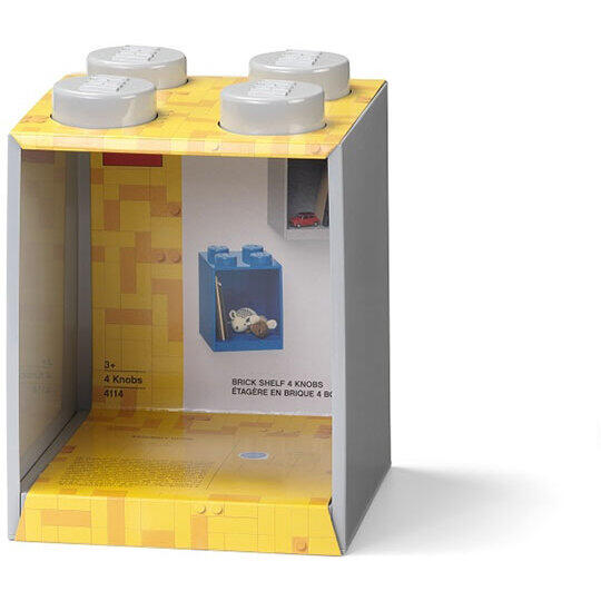 LEGO® Raft Caramida LEGO 2x2 - Gri