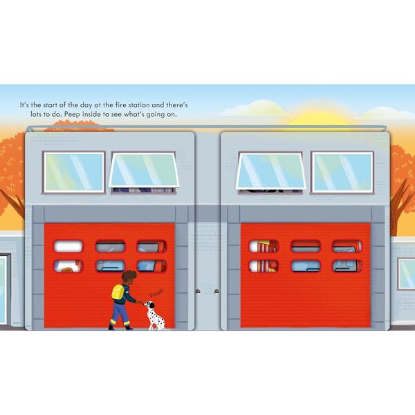 Usborne Peep Inside - How a Fire Engine Works