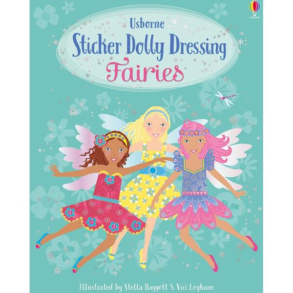 Sticker Dolly Dressing Fairies - Carte Usborne 5+