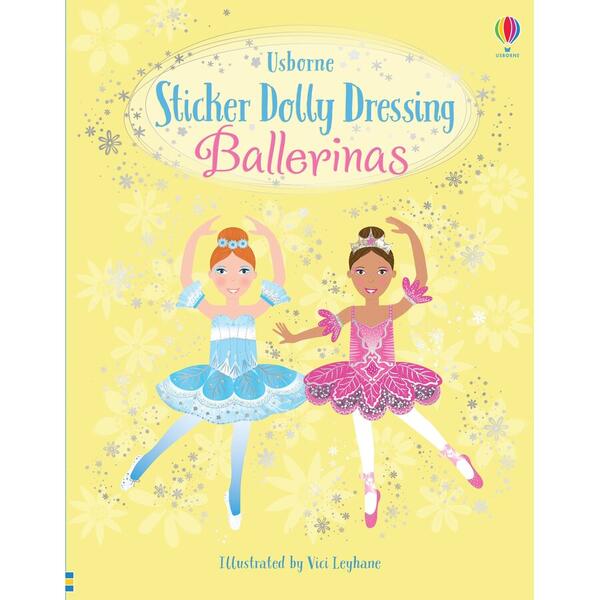 Sticker Dolly Dressing Ballerinas - Carte Usborne 6+