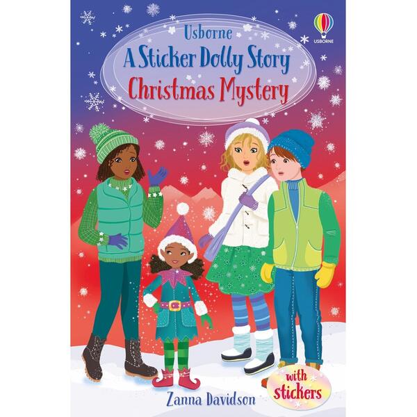 Usborne A Sticker Dolly Story - Christmas Mystery