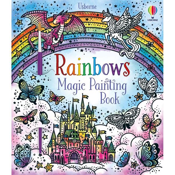 Magic Painting Rainbows - Carte Usborne  5 +