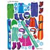 Carte Usborne - Sticker Doly Dressing, autor Fiona Watt, 5 ani +