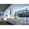 Hota decorativa Faber GLASSY ISOLA/SP EV8 X/V A90, 620 mc/h, 191 W, 90 cm, Inox