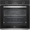 Cuptor incorporabil Beko BBIS13300XMSE, Electric, Autocuratare catalitica, 72 l, Clasa A+, AeroPerfect, Grill, 3D Cooking, Steam Assisted Cooking, Steam Shine Cleaning, SoftClose, Negru