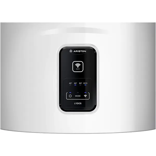 Boiler electric Ariston Lydos Wi-Fi 50L, 1800 W, conectivitate internet, rezervor emailat cu Titan