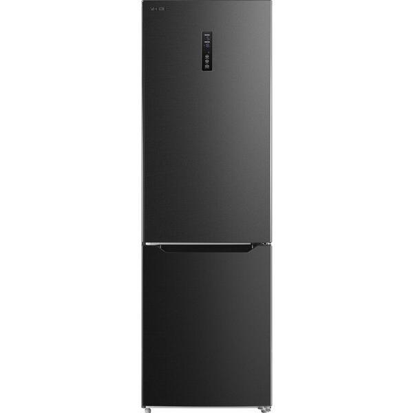 Combina frigorifica Toshiba GR-RB400WE-DMJ, 302l, Clasa E, No Frost, Touch control, Iluminare LED, H 188 cm Antracit