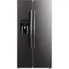 Side by side Toshiba GR-RS660WE-PMJ, 516 l, No Frost, Control touch, Dual inverter, Ice Maker 3 in 1, Iluminare ECO-LED, Clasa E, H 178.8 cm, Antracit