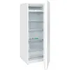 Congelator vertical static Nobeltek NFS-173WA, volum net 173 L, usi reversibile, clasa F, 5 sertare transparente, compartiment depozitare pizza, Alb