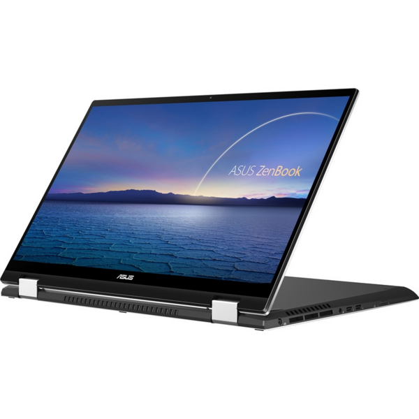 Ultrabook ASUS 15.6'' ZenBook Flip, FHD Touch, Procesor Intel® Core™ i7-1165G7 (12M Cache, up to 4.70 GHz, with IPU), 16GB DDR4, 1TB SSD, GeForce GTX 1650 4GB, Win 10 Pro, Gri