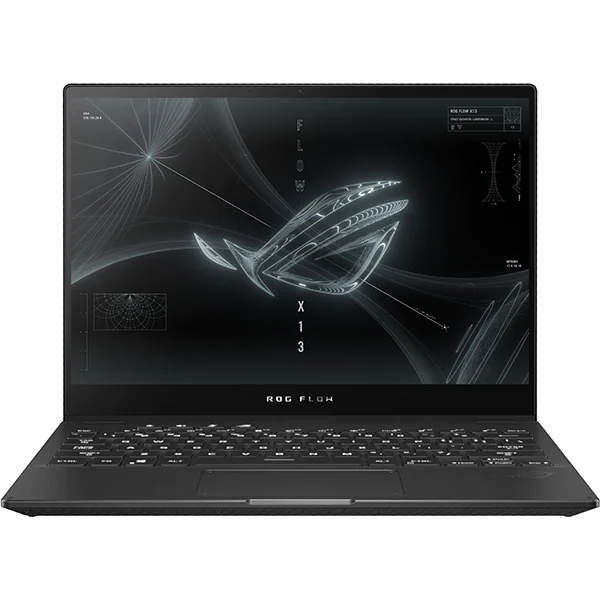 Laptop 2 in 1 ASUS ROG Flow X13 GV301QC-K6018, AMD Ryzen 9 5900HS, 13.4", 32GB, SSD 1TB, NVIDIA GeForce RTX 3050 4GB, Free Dos, Negru