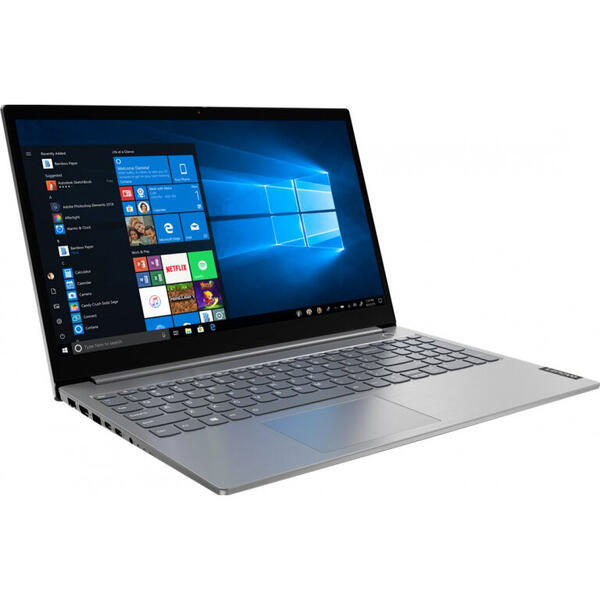 Laptop Lenovo ThinkBook 15-IIL, Intel Core i3-1005G1, 15.6", 8GB, SSD 256GB, Intel UHD Graphics, Win10Pro Education, MineralGray