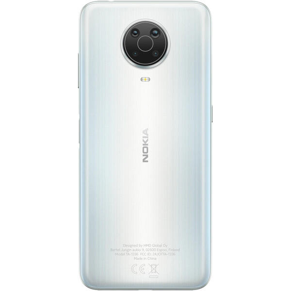 Telefon mobil Nokia G20, Dual SIM, 4GB RAM, 64GB, Argintiu