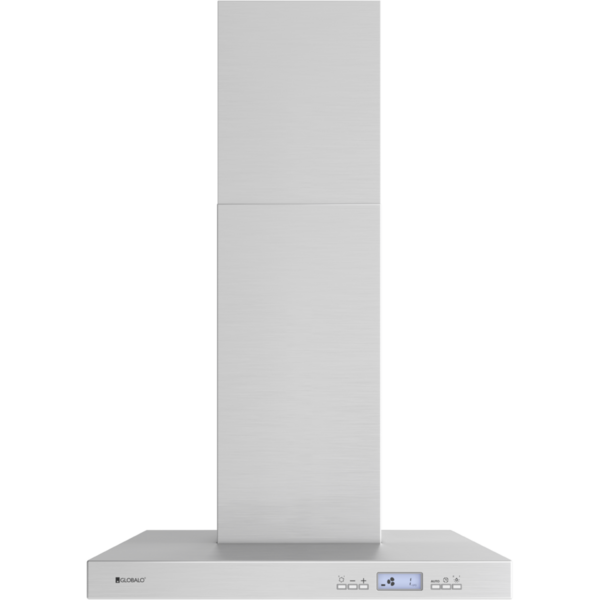 Hota Decorativa Globalo Nomina 60.4 Sensor, 3 trepte de viteza, Soft-touch, 705 m3/h, latime 60 cm, Inox