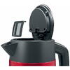 Fierbator Bosch Designline TWK4P434, 2400W, capacitate 1,7l, filtru anticalcar, rosu