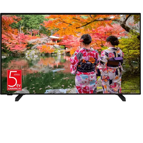 Televizor Hitachi 55HAK5350, 139 cm, 4K Ultra HD, Smart, LED, Android, Negru