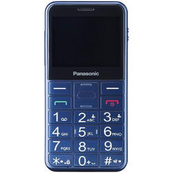 Telefon Mobil Panasonic KX-TU155 EXCN Single SIM, 2G, pentru seniori, buton SOS, Albastru