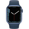 Apple Watch Series 7 GPS de 41 mm cu curea sport albastru intens