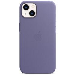 Husa de protectie Apple cu MagSafe pentru iPhone 13, Piele, Wisteria