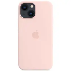 Carcasa Silicone Case cu MagSafe pentru Apple iPhone 13 mini, MM203ZM/A, Chalk Pink