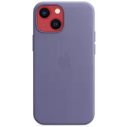 Carcasa Leather Case cu MagSafe pentru Apple iPhone 13 mini, MM0H3ZM/A, Wisteria