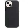 Carcasa Leather Case cu MagSafe pentru Apple iPhone 13 mini, MM0M3ZM/A, Midnight
