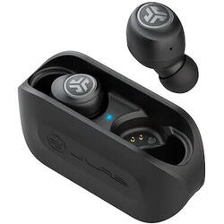 Casti In-Ear JLAB Go Air, True Wireless, Bluetooth, microfon, autonomie 5 ore, negru