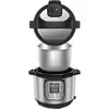 Multicooker/Oala sub presiune electrica Instant Pot Duo 6,112-0182, 1000W, 14 programe presetate, Capacitate 5.7 litri, Capac detasabil, Functie manuala, Inox/Negru