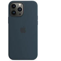 Carcasa Silicone Case cu MagSafe pentru Apple iPhone 13 Pro Max, MM2T3ZM/A, Abyss Blue