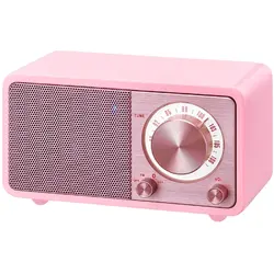 Sangean WR-7 Genuine Mini Bluetooth FM rádió, pink