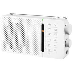 Radio de buzunar  portabil  Sangean SR-36 W, Pocket 110, AM / FM, Alb