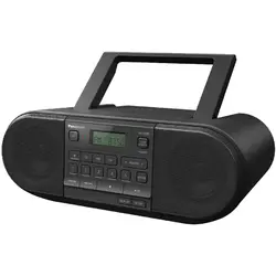 Radio portabil Panasonic RX-D550E-K, 20W, Bluetooth, CD, USB, Tuner FM, Negru