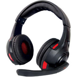 Casti Over-Head Esperanza EGH370 Headset Head-band Black,Red