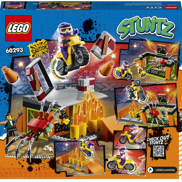 LEGO® LEGO City Stuntz - Parc de cascadorii 60293, 170 piese