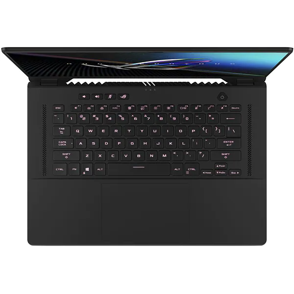 Laptop ASUS ROG Zephyrus M16 GU603HE-KR012, Intel Core i7-11800H, 16 WQXGA, 16GB, SSD 1TB, NVIDIA GeForce RTX 3050 Ti 4GB, Free Dos, Negru