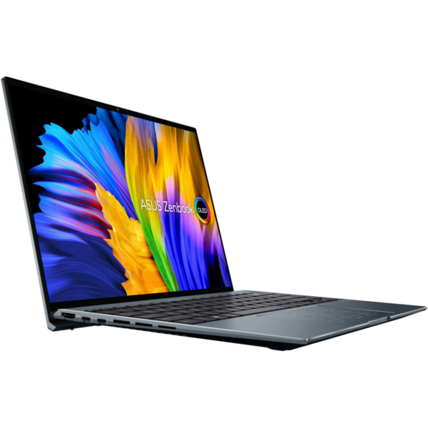 Laptop ultraportabil ASUS Zenbook 14X UX5401EA cu procesor Intel® Core™ i7-1165G7, 14, 4K, 16GB, 1TB SSD, Intel® Iris Xe Graphics, Windows 11 Pro, Gri