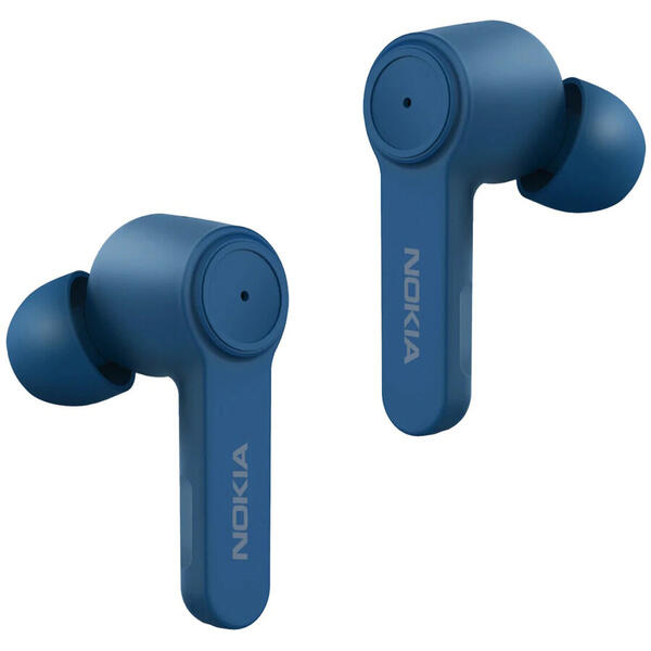 Casti wireless Nokia BH-805, Bluetooth, anulare activas a zgomotului, Albastru