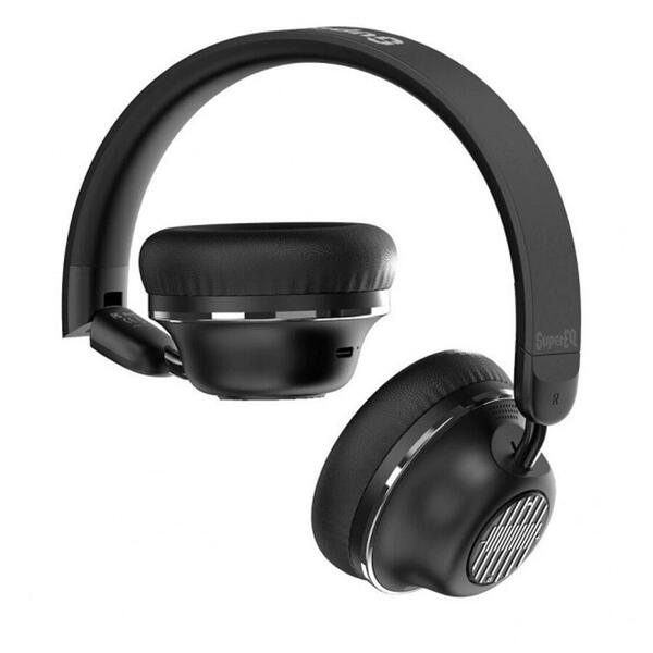 Casti hibride OneOdio S2 B, Bluetooth, anulare activa a zgomotului, Negru